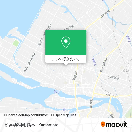 松高幼稚園地図