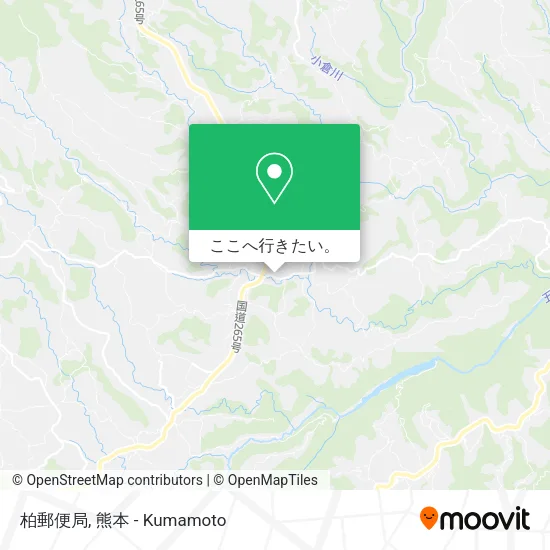 柏郵便局地図