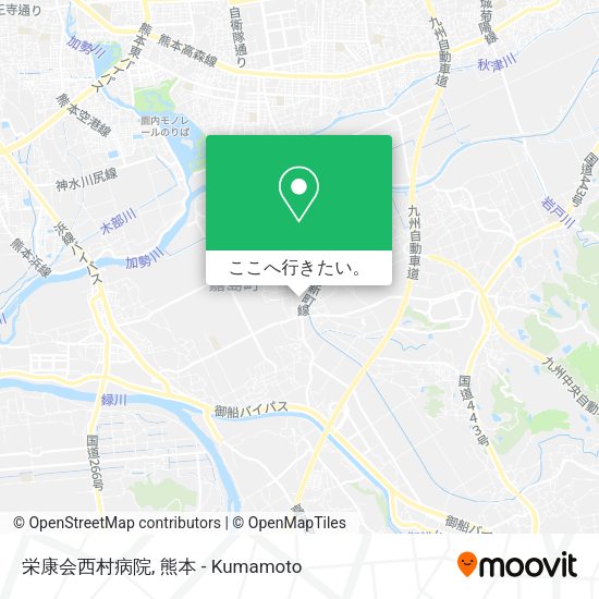 栄康会西村病院地図