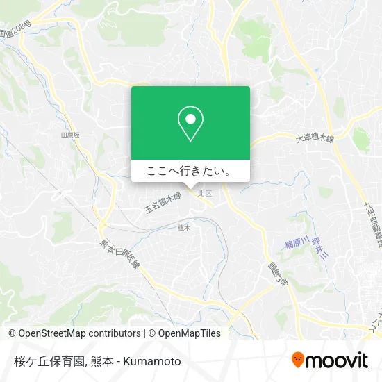 桜ケ丘保育園地図