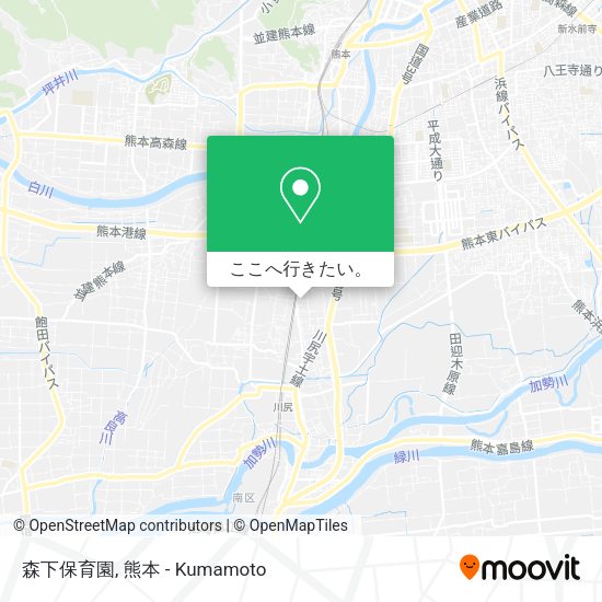 森下保育園地図