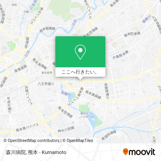 森川病院地図