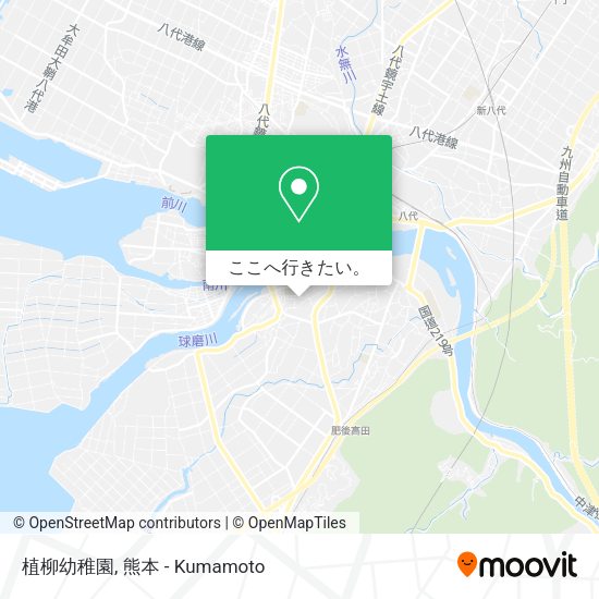 植柳幼稚園地図