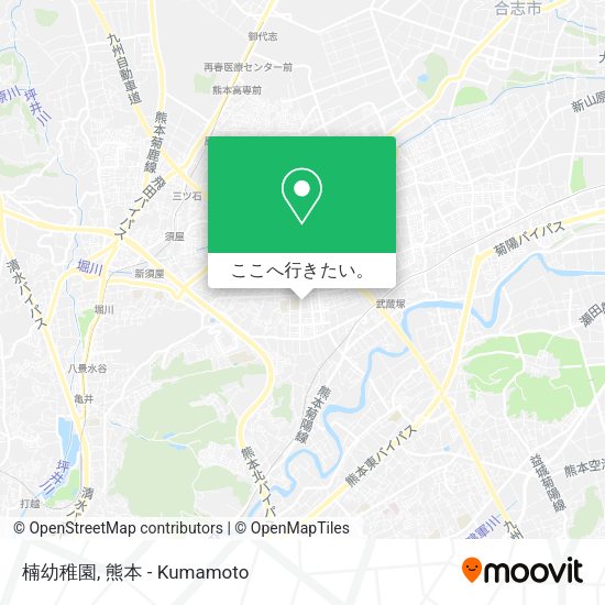 楠幼稚園地図