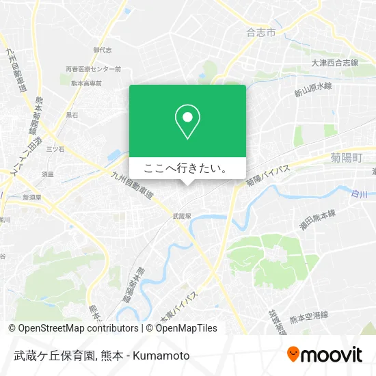 武蔵ケ丘保育園地図