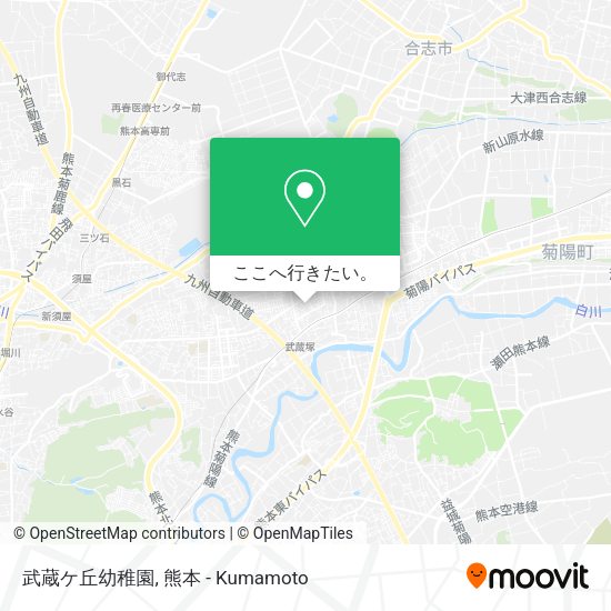 武蔵ケ丘幼稚園地図
