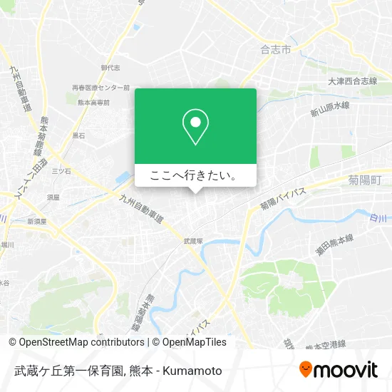 武蔵ケ丘第一保育園地図