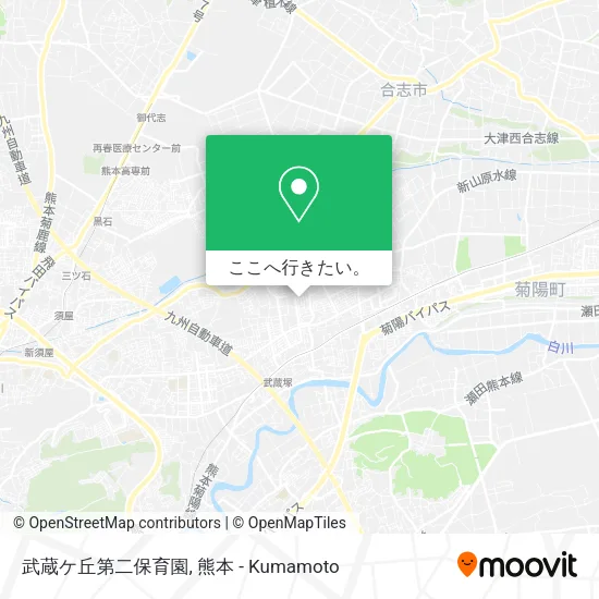 武蔵ケ丘第二保育園地図