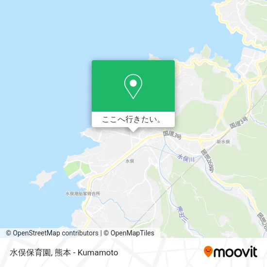 水俣保育園地図