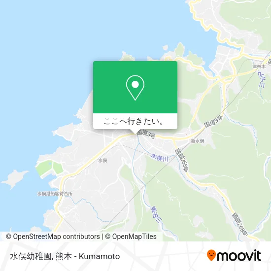 水俣幼稚園地図