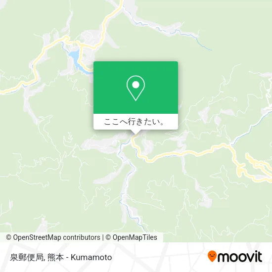 泉郵便局地図