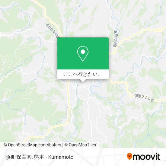 浜町保育園地図