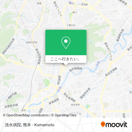 清永病院地図