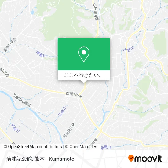 清浦記念館地図