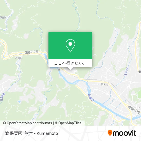 渡保育園地図