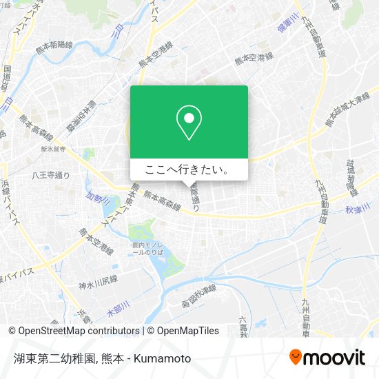 湖東第二幼稚園地図