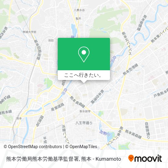 熊本労働局熊本労働基準監督署地図