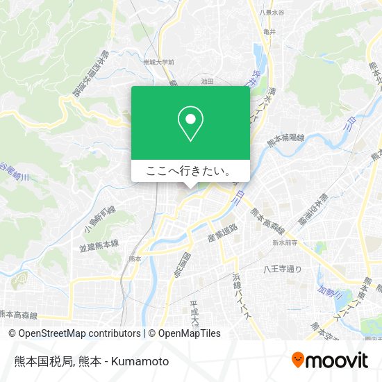 熊本国税局地図