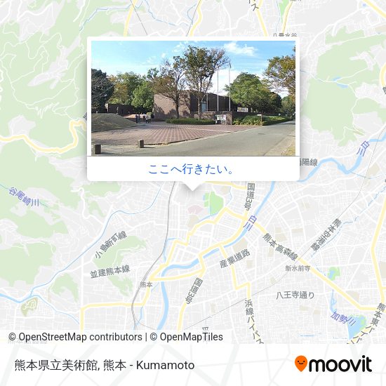 熊本県立美術館地図