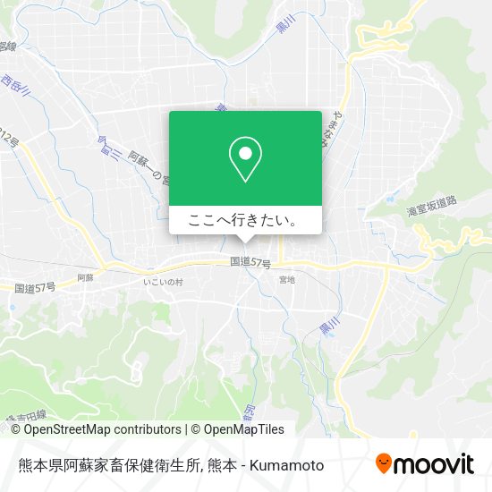 熊本県阿蘇家畜保健衛生所地図