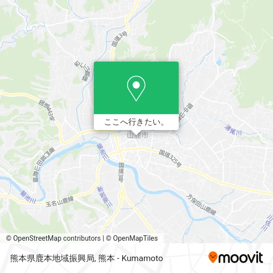 熊本県鹿本地域振興局地図