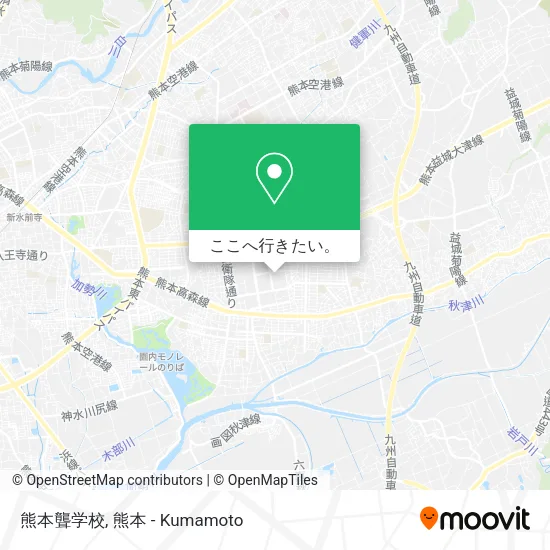 熊本聾学校地図