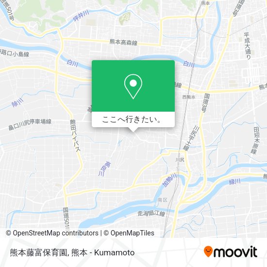 熊本藤富保育園地図