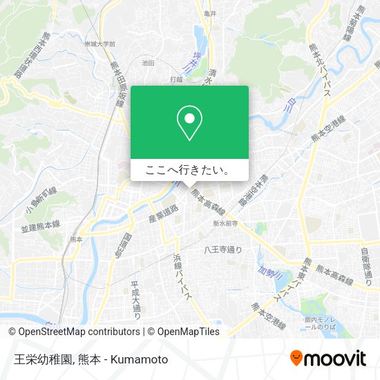 王栄幼稚園地図