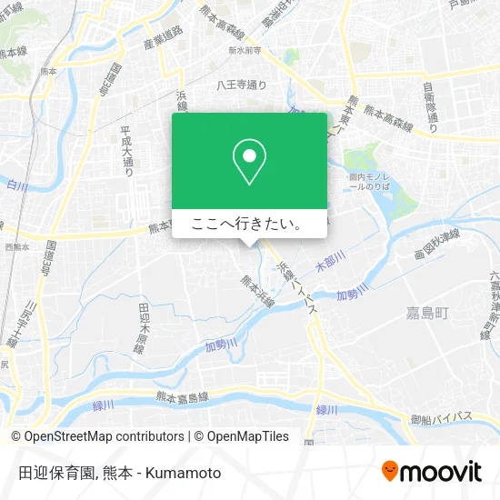 田迎保育園地図