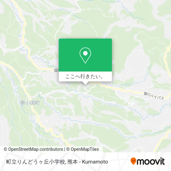 町立りんどうヶ丘小学校地図