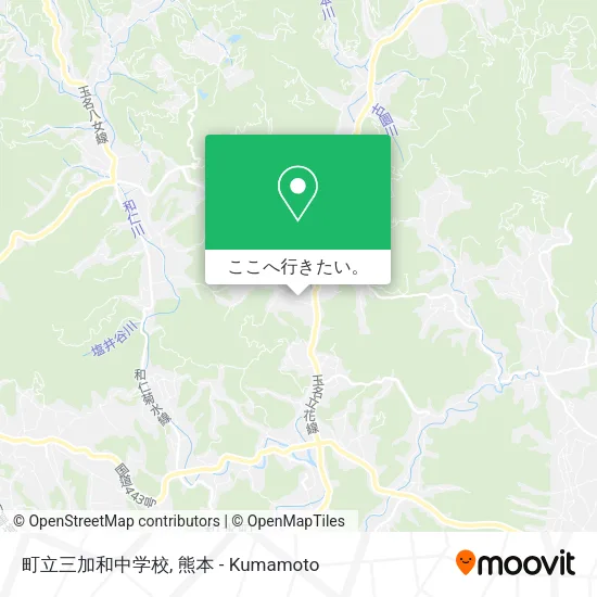 町立三加和中学校地図