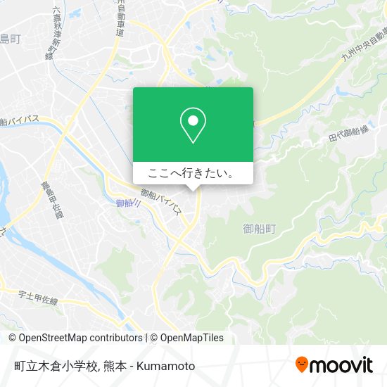 町立木倉小学校地図