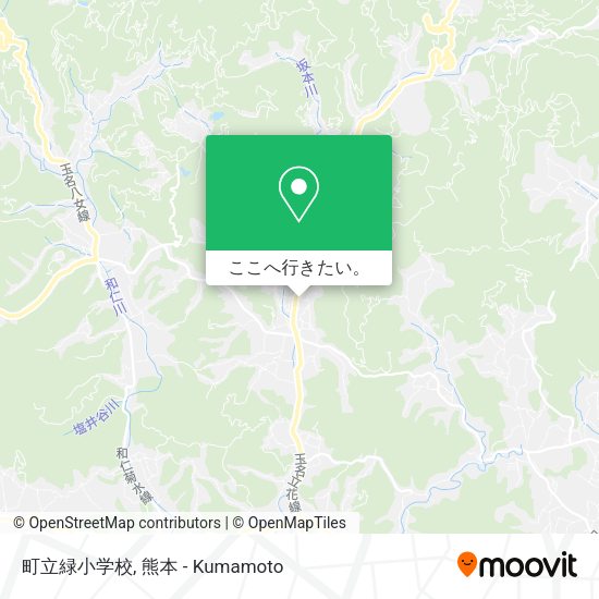 町立緑小学校地図