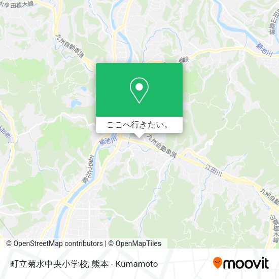 町立菊水中央小学校地図