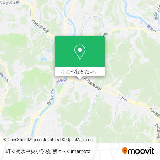 町立菊水中央小学校地図
