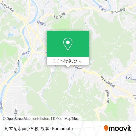 町立菊水南小学校地図