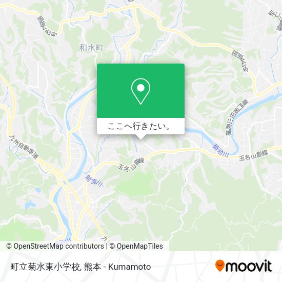 町立菊水東小学校地図