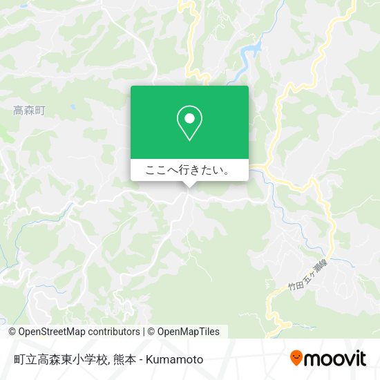 町立高森東小学校地図