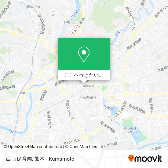白山保育園地図