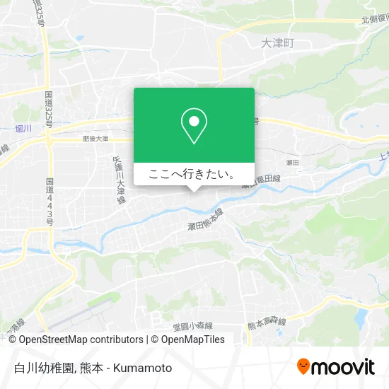 白川幼稚園地図
