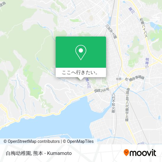 白梅幼稚園地図