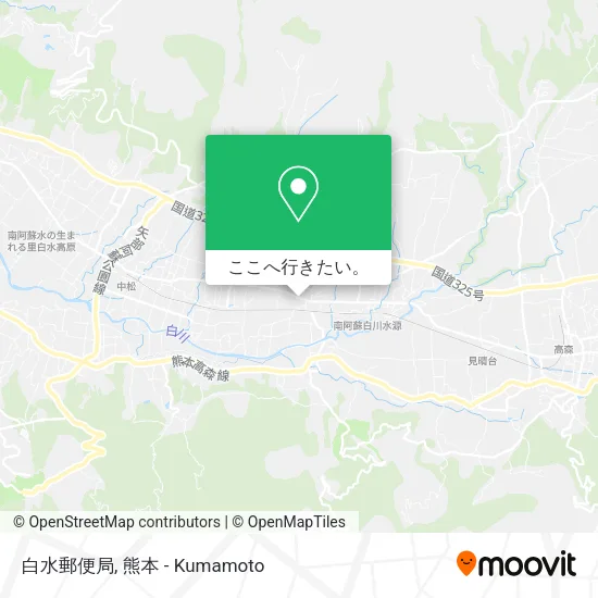 白水郵便局地図
