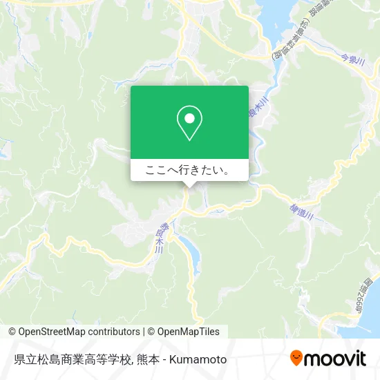 県立松島商業高等学校地図