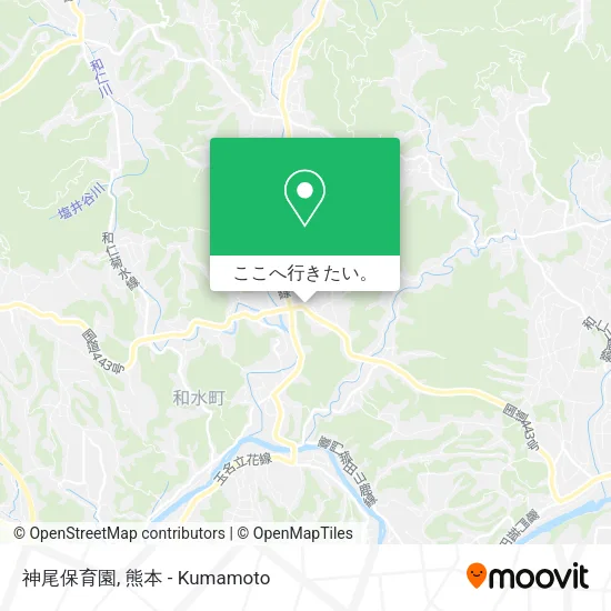 神尾保育園地図