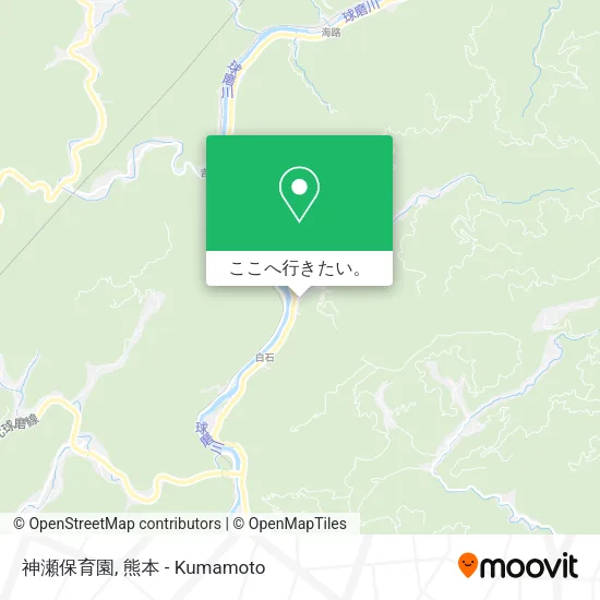 神瀬保育園地図