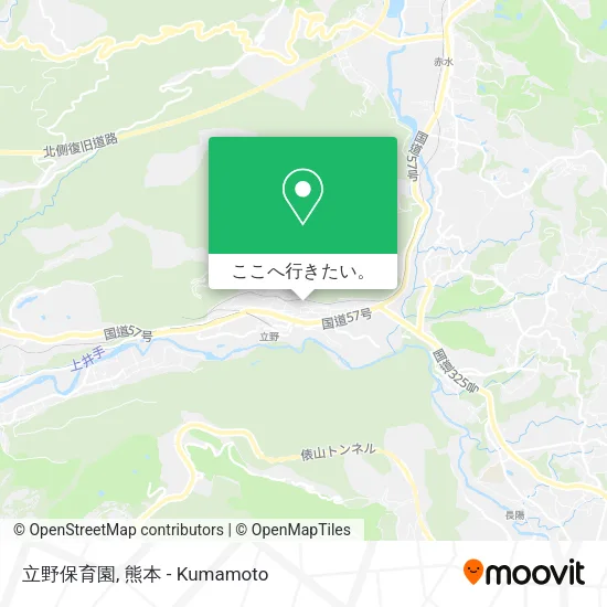 立野保育園地図