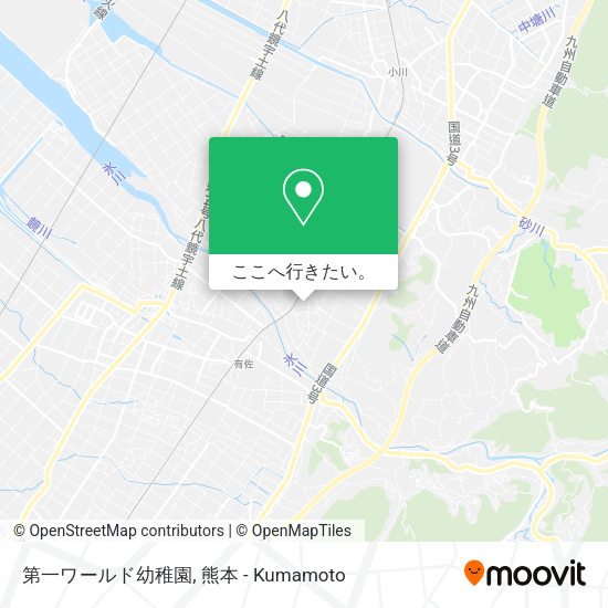第一ワールド幼稚園地図