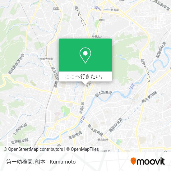 第一幼稚園地図