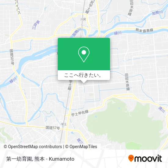 第一幼育園地図