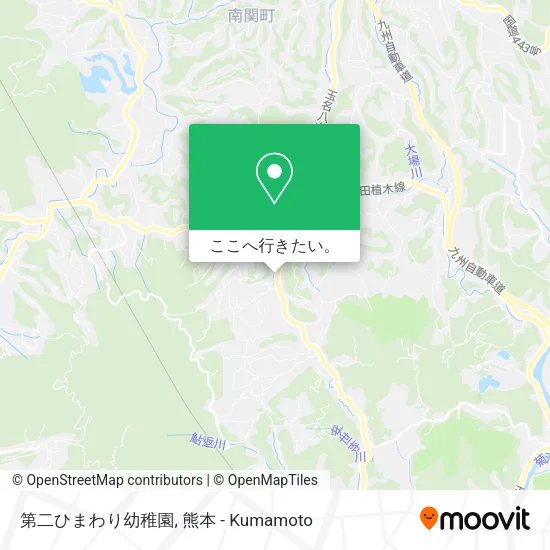 第二ひまわり幼稚園地図